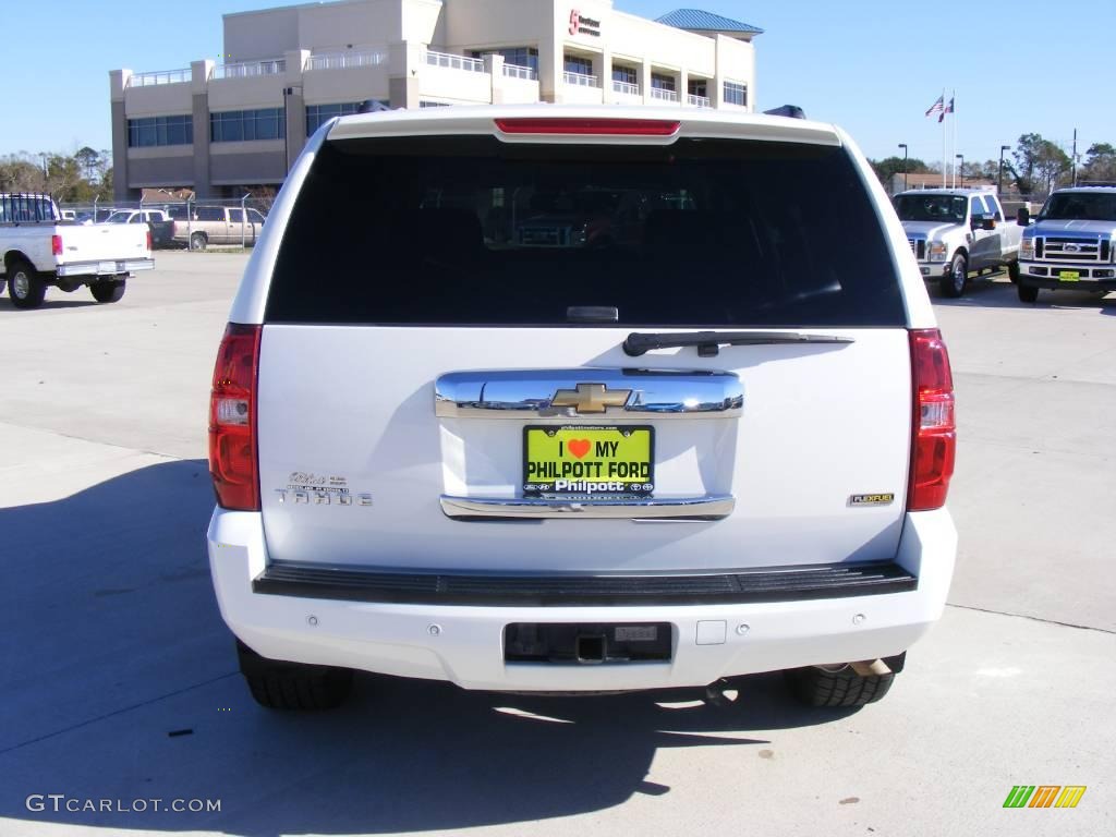 2007 Tahoe LT - Summit White / Ebony photo #4