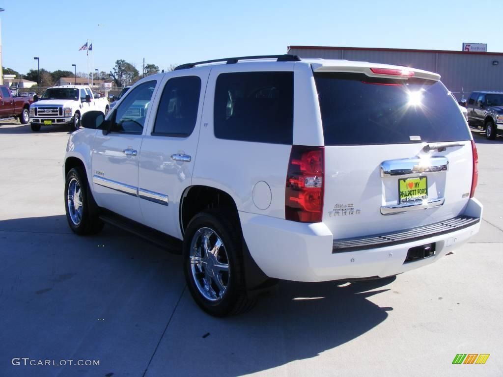 2007 Tahoe LT - Summit White / Ebony photo #5