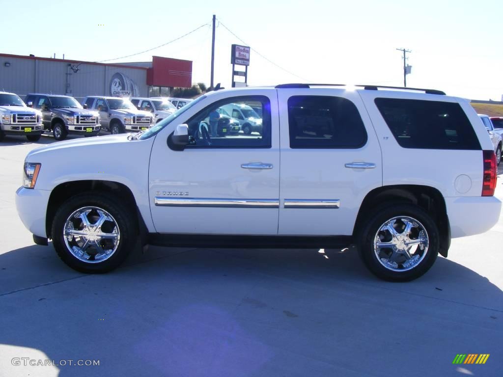 2007 Tahoe LT - Summit White / Ebony photo #6