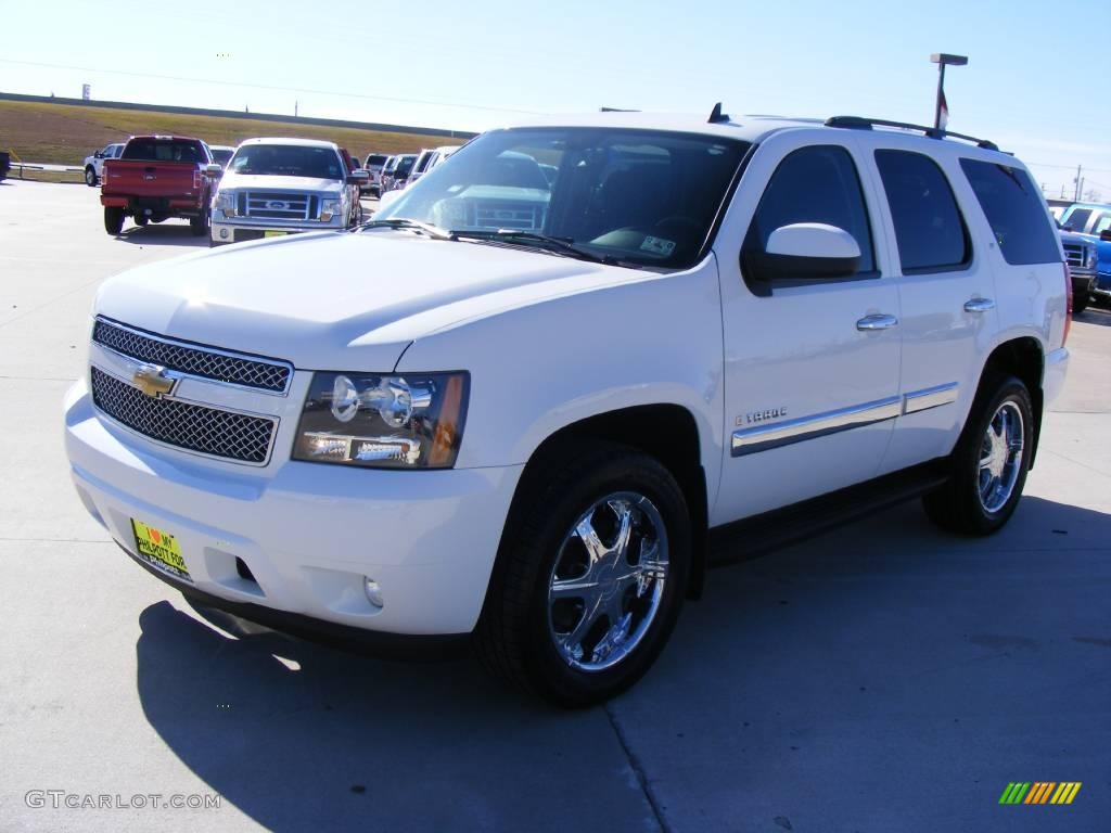 2007 Tahoe LT - Summit White / Ebony photo #7