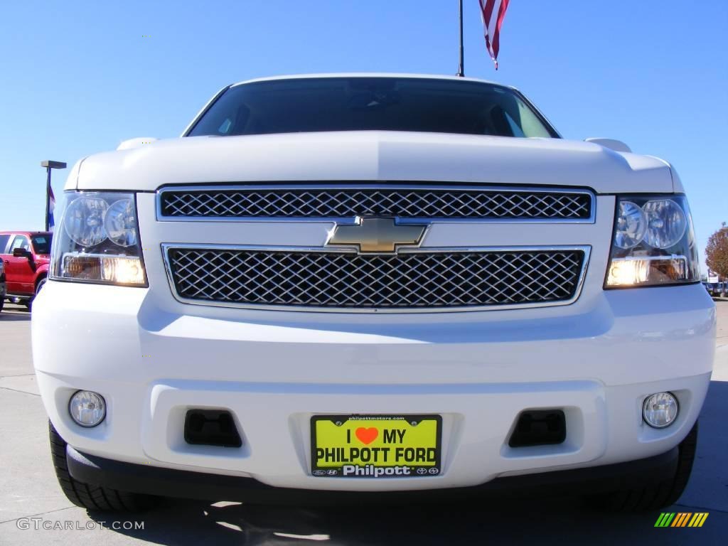 2007 Tahoe LT - Summit White / Ebony photo #9