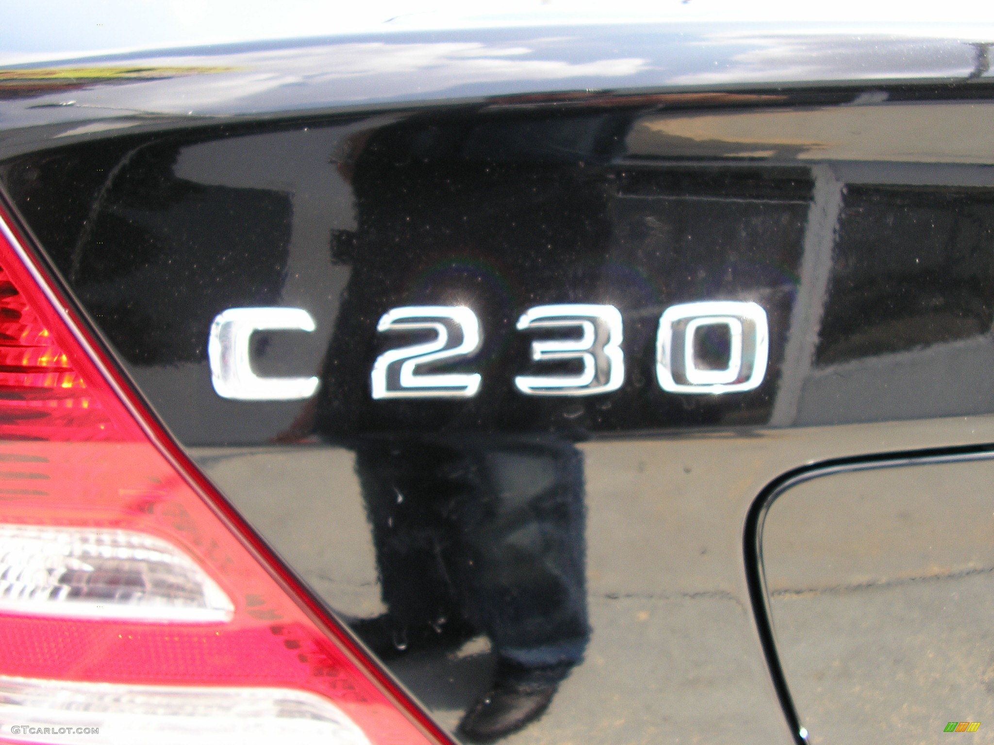 2005 C 230 Kompressor Sedan - Black / Black photo #12