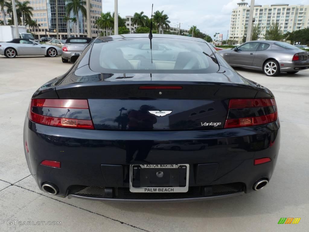 2007 V8 Vantage Coupe - Midnight Blue / Sandstorm photo #5