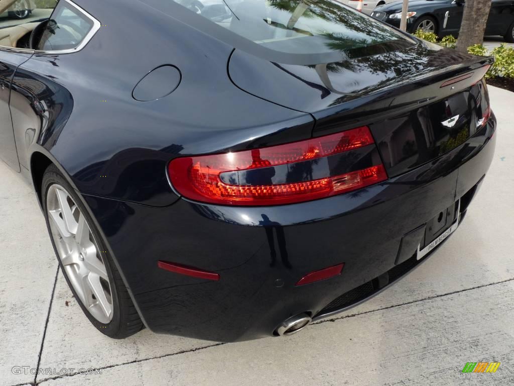 2007 V8 Vantage Coupe - Midnight Blue / Sandstorm photo #6