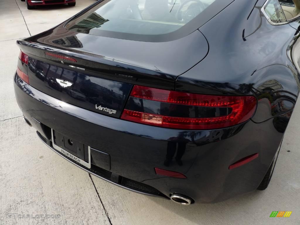 2007 V8 Vantage Coupe - Midnight Blue / Sandstorm photo #7