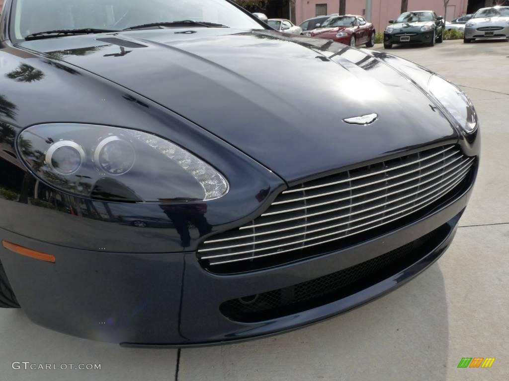 2007 V8 Vantage Coupe - Midnight Blue / Sandstorm photo #8