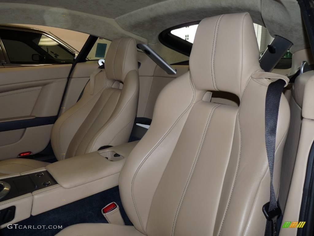 2007 V8 Vantage Coupe - Midnight Blue / Sandstorm photo #15