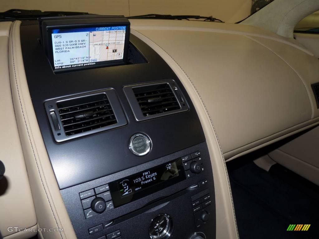 2007 V8 Vantage Coupe - Midnight Blue / Sandstorm photo #22