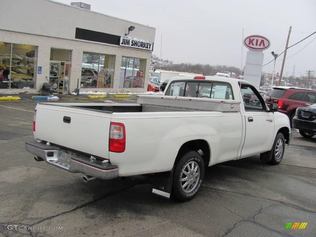 1996 T100 Truck Regular Cab - White / Gray photo #3