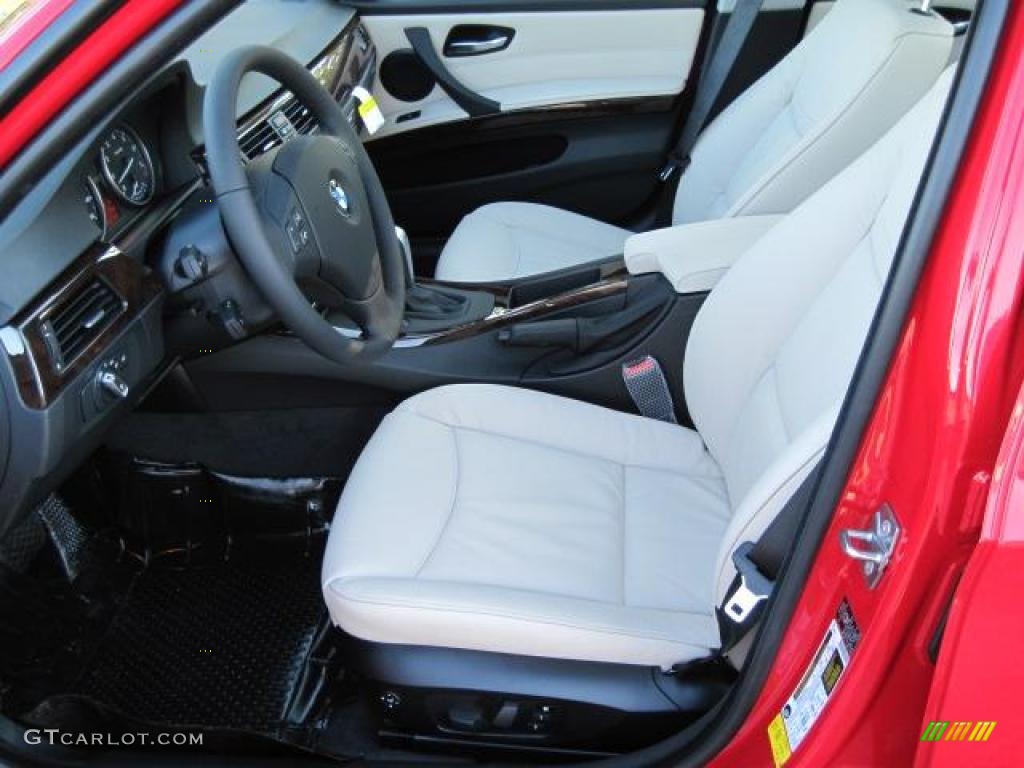 2010 3 Series 328i Sedan - Crimson Red / Oyster/Black Dakota Leather photo #3