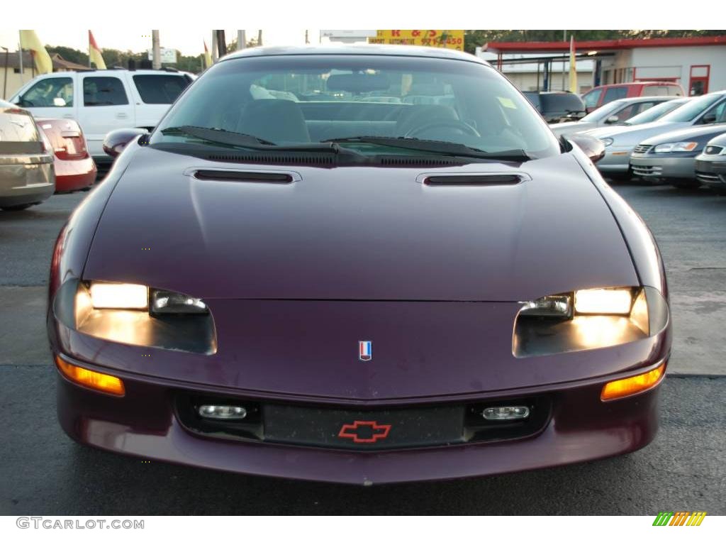 1996 Camaro Coupe - Dark Purple Metallic / Gray photo #4