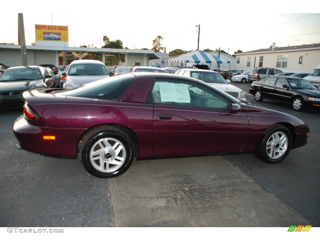 1996 Camaro Coupe - Dark Purple Metallic / Gray photo #7