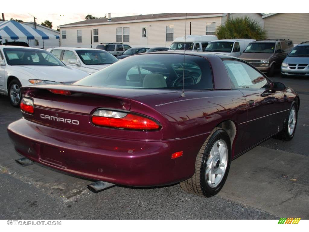 1996 Camaro Coupe - Dark Purple Metallic / Gray photo #8