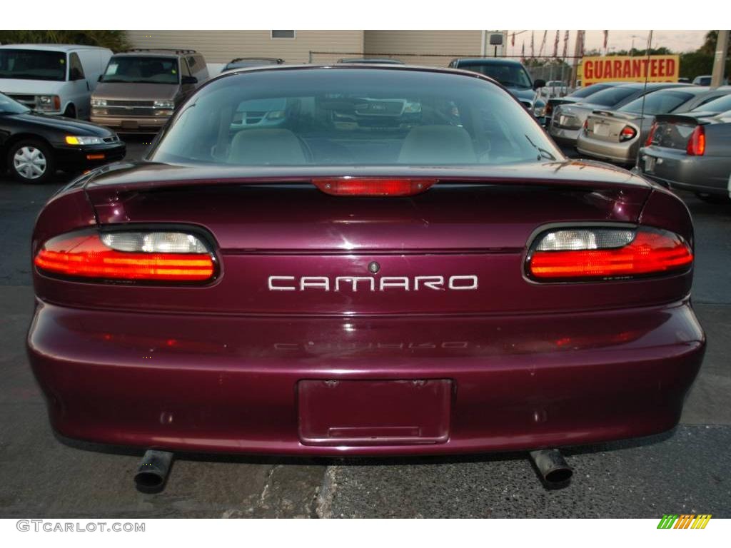 1996 Camaro Coupe - Dark Purple Metallic / Gray photo #9