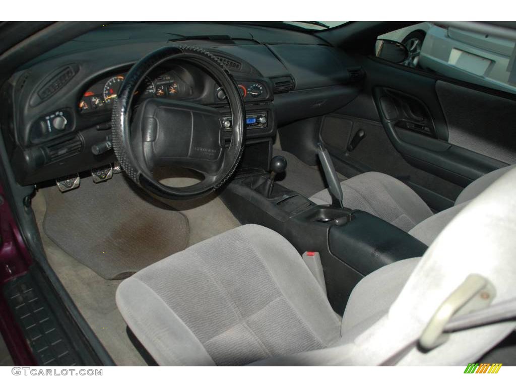 1996 Camaro Coupe - Dark Purple Metallic / Gray photo #11