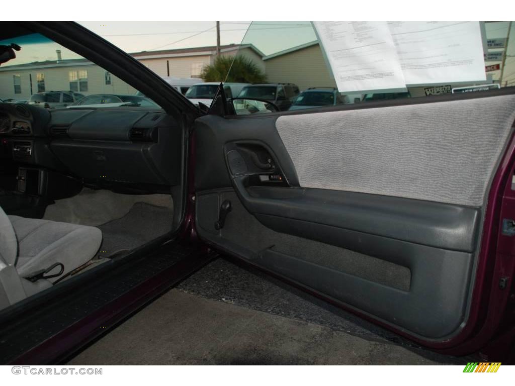 1996 Camaro Coupe - Dark Purple Metallic / Gray photo #19