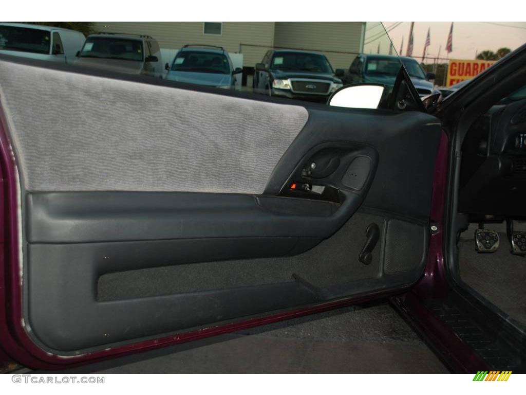 1996 Camaro Coupe - Dark Purple Metallic / Gray photo #21