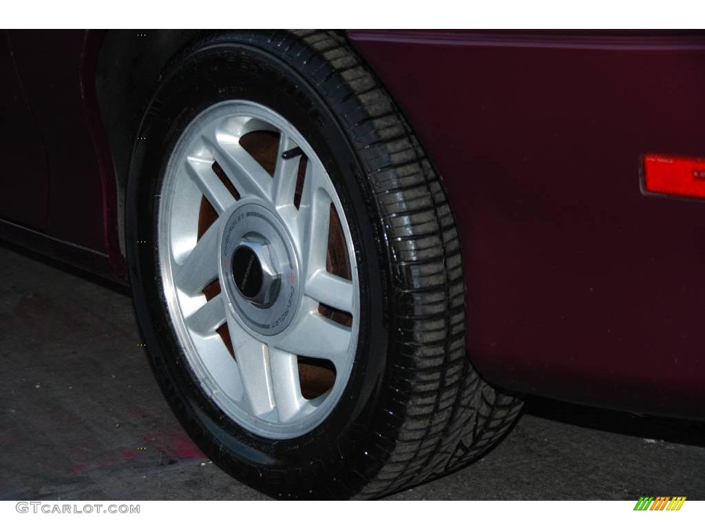 1996 Camaro Coupe - Dark Purple Metallic / Gray photo #24