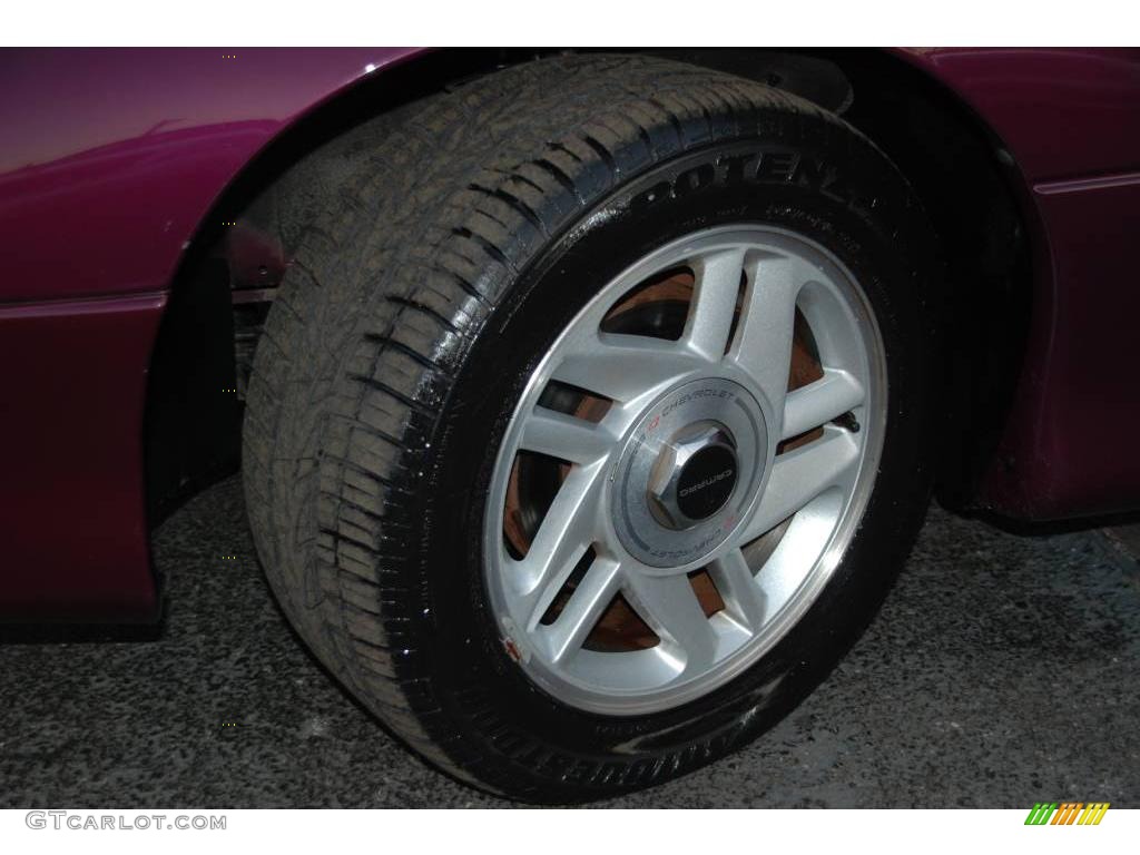 1996 Camaro Coupe - Dark Purple Metallic / Gray photo #26