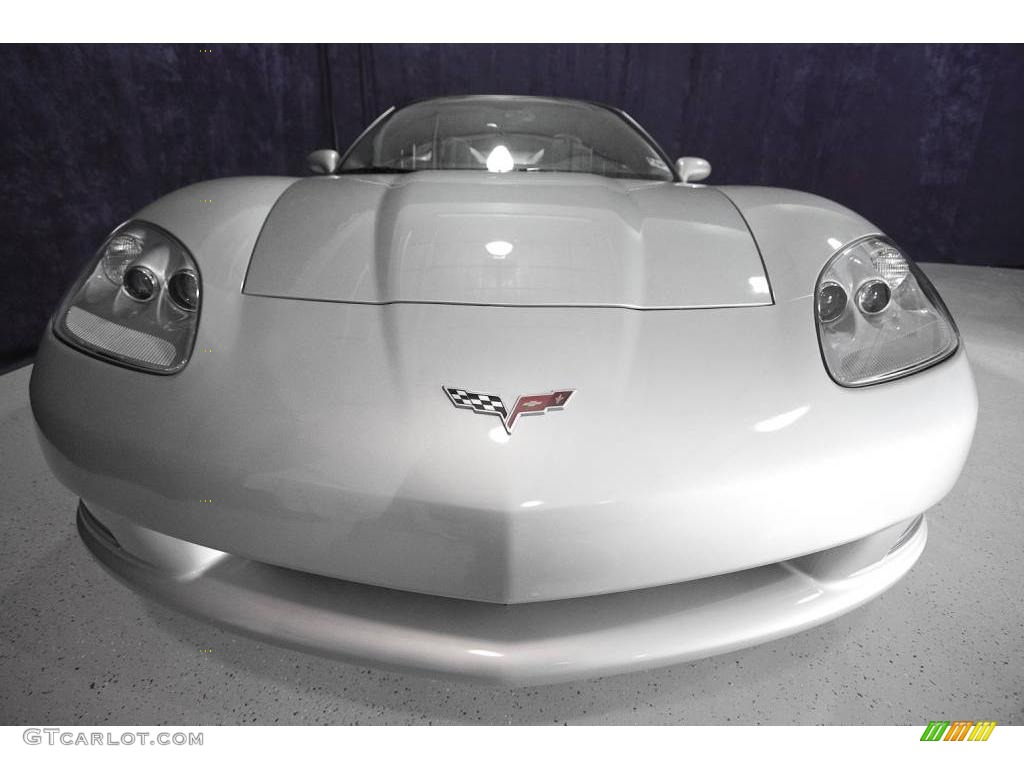 2008 Corvette Convertible - Machine Silver Metallic / Ebony photo #17