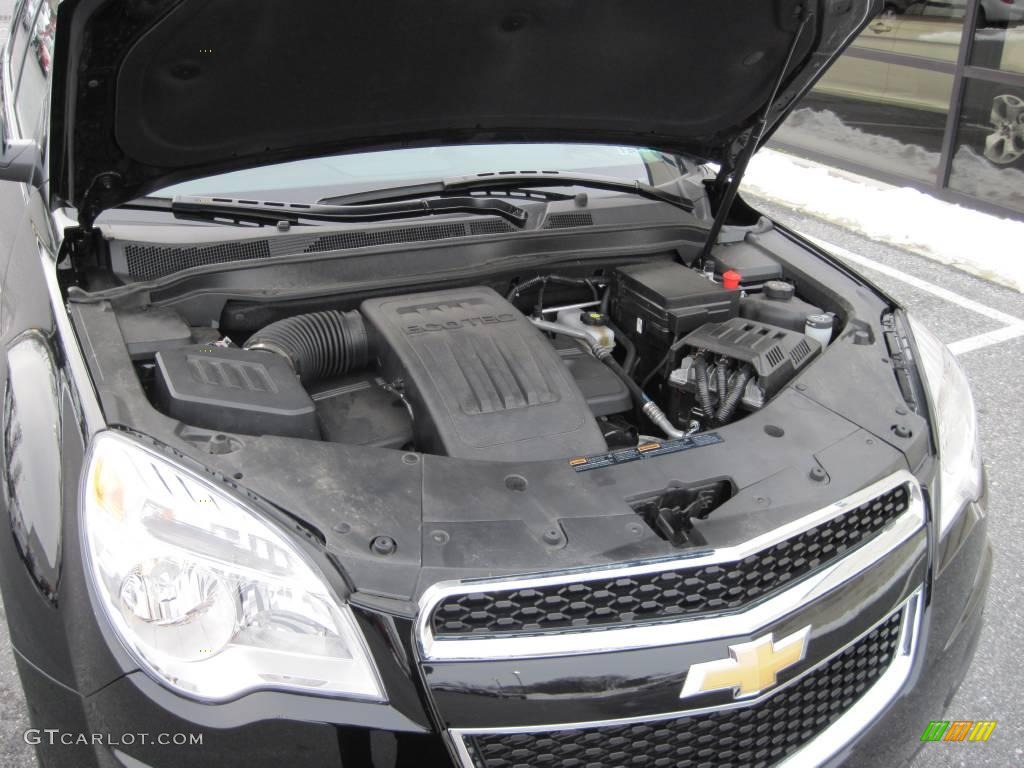 2010 Equinox LT AWD - Black / Jet Black/Light Titanium photo #11