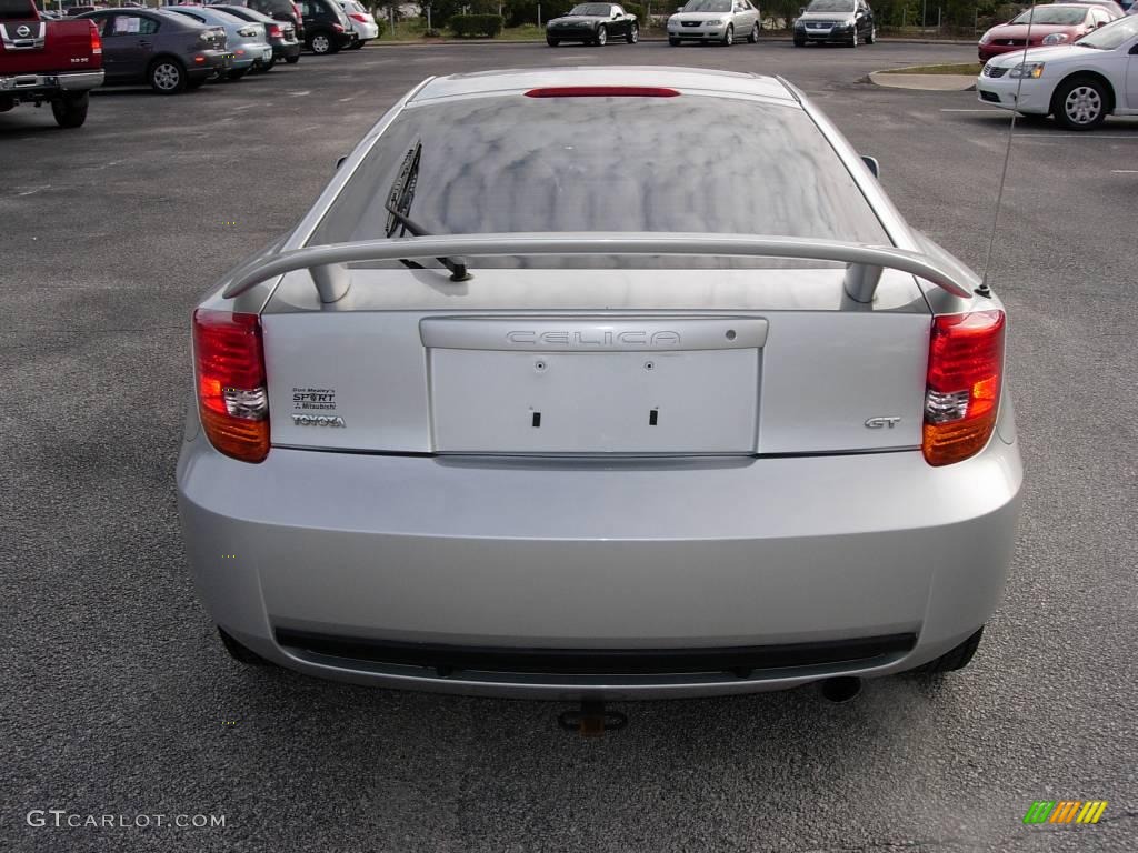2000 Celica GT - Liquid Silver Metallic / Black/Silver photo #5