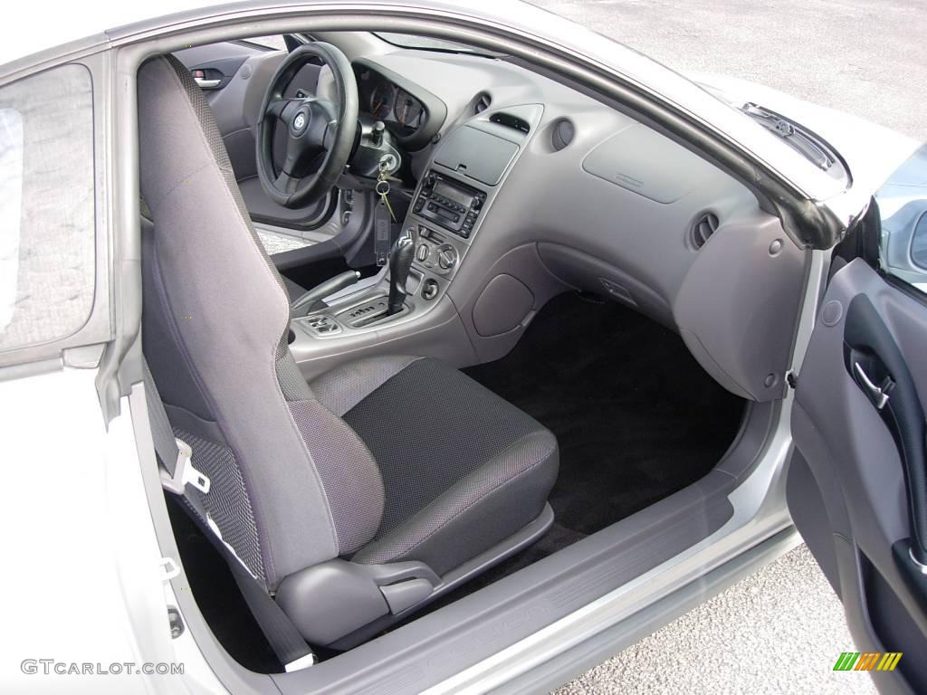 2000 Celica GT - Liquid Silver Metallic / Black/Silver photo #11