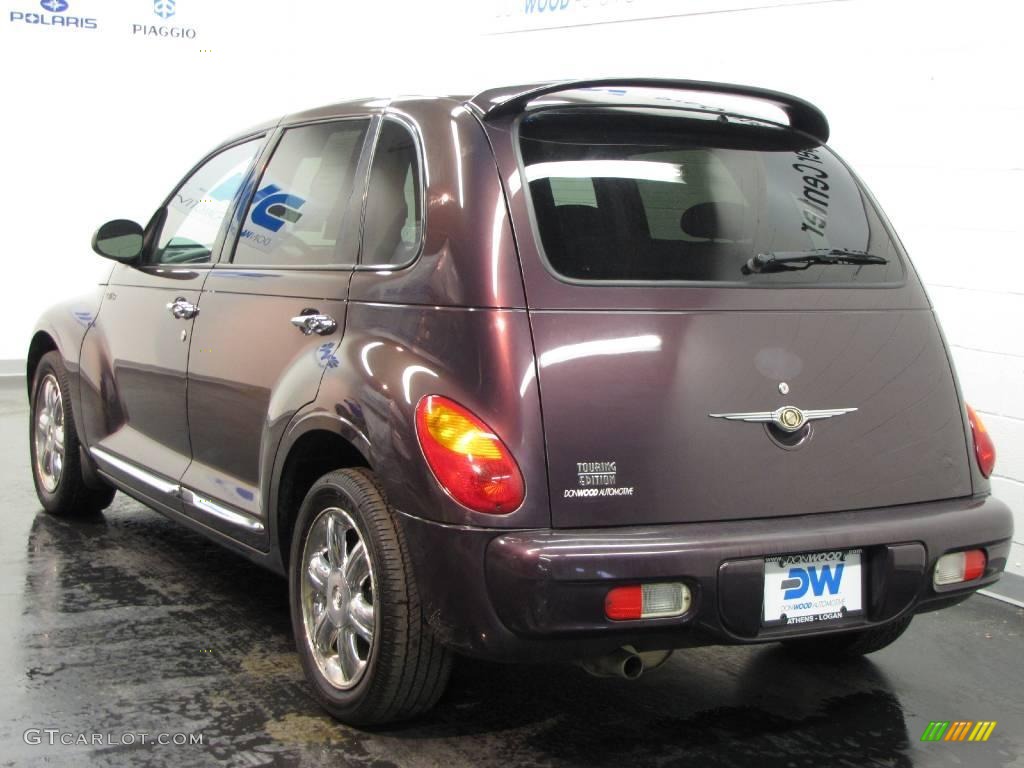 2004 PT Cruiser Touring - Dark Plum Pearlcoat / Dark Slate Gray photo #3