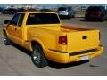 2003 Flame Yellow GMC Sonoma SL Extended Cab  photo #2