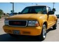 2003 Flame Yellow GMC Sonoma SL Extended Cab  photo #19