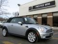 Pure Silver Metallic 2010 Mini Cooper Convertible