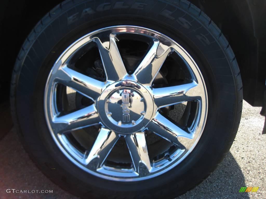 2008 Sierra 1500 Denali Crew Cab AWD - Polar White / Ebony photo #9