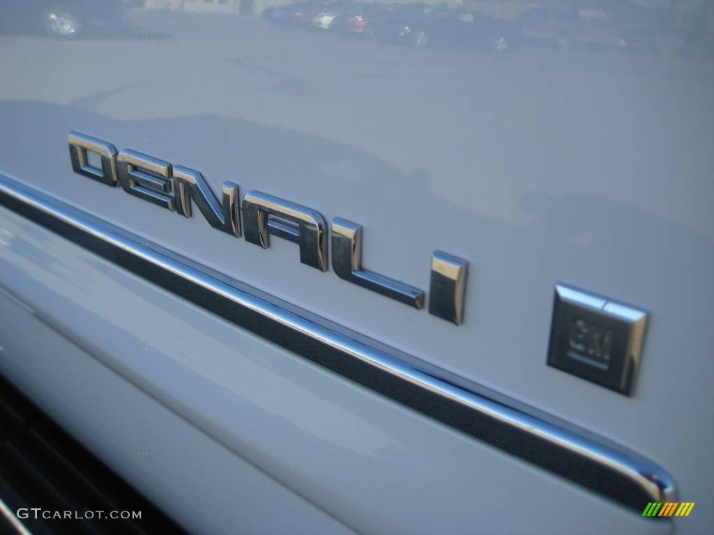 2008 Sierra 1500 Denali Crew Cab AWD - Polar White / Ebony photo #11