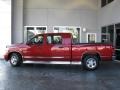 2007 Inferno Red Crystal Pearl Dodge Ram 1500 Laramie Mega Cab  photo #6