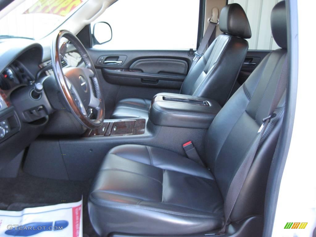 2008 Sierra 1500 Denali Crew Cab AWD - Polar White / Ebony photo #25