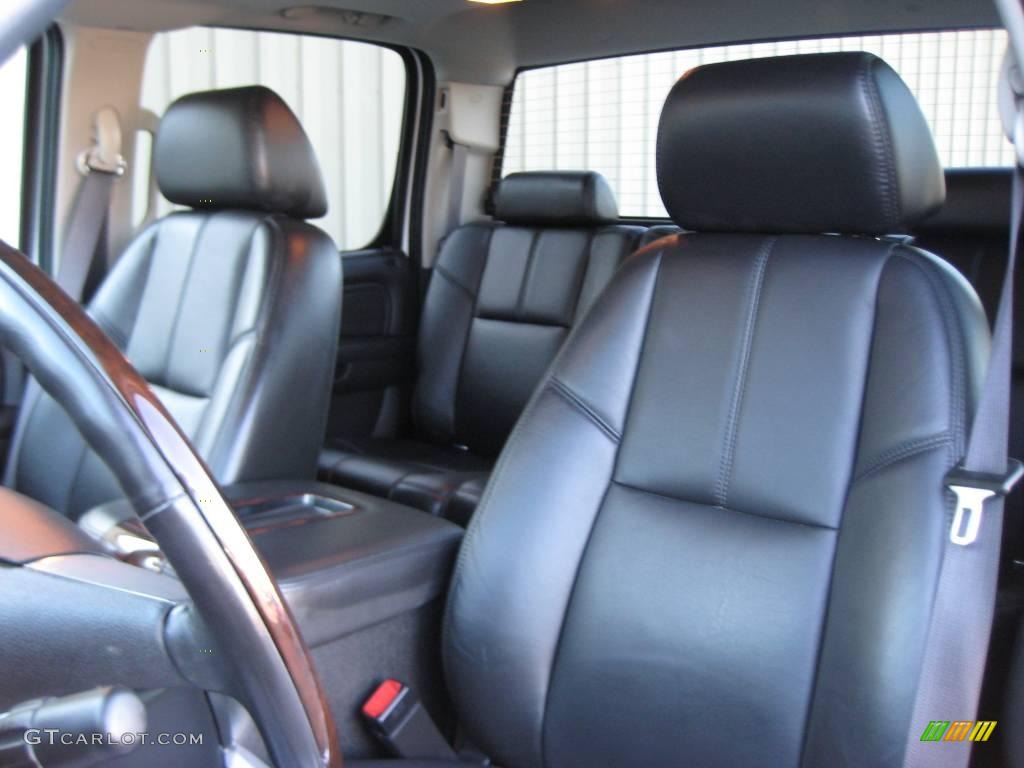 2008 Sierra 1500 Denali Crew Cab AWD - Polar White / Ebony photo #26