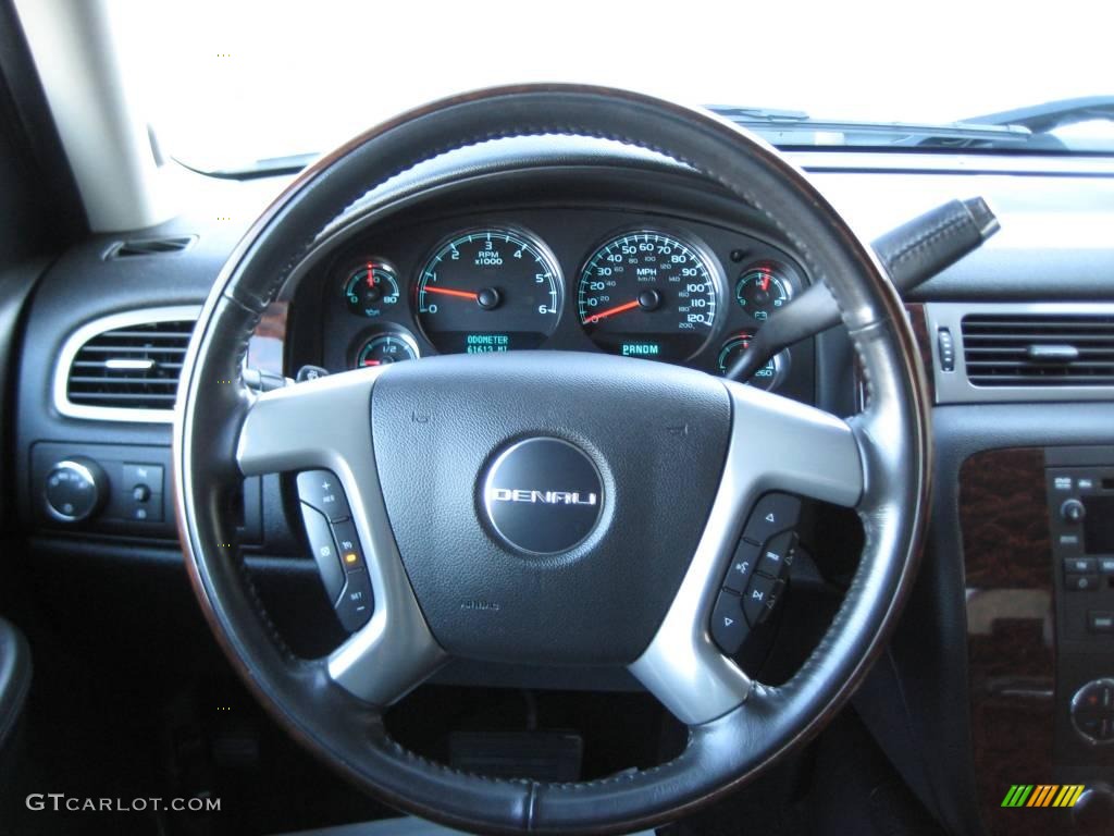 2008 Sierra 1500 Denali Crew Cab AWD - Polar White / Ebony photo #27