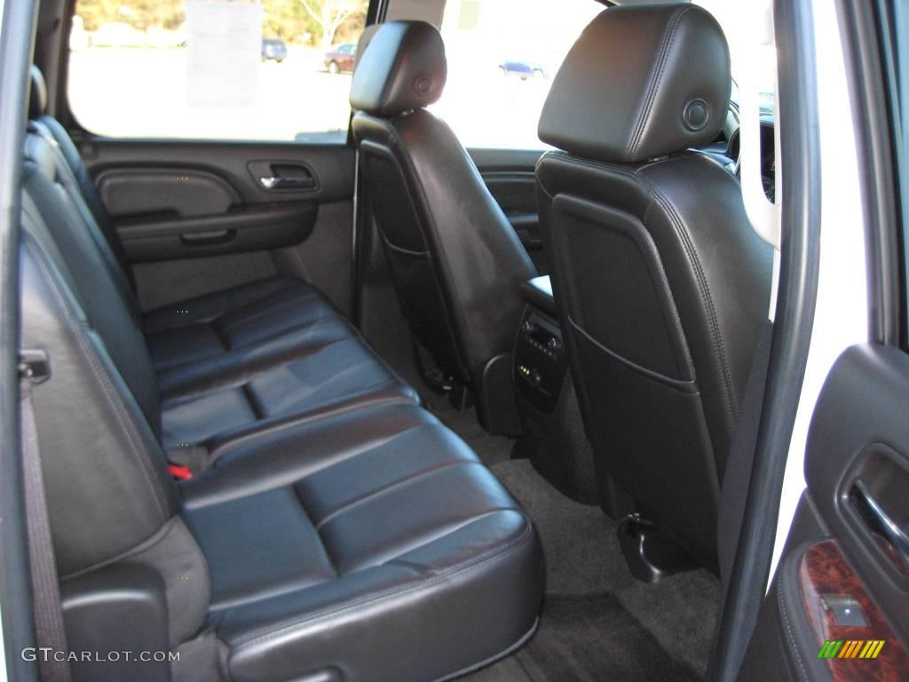 2008 Sierra 1500 Denali Crew Cab AWD - Polar White / Ebony photo #44