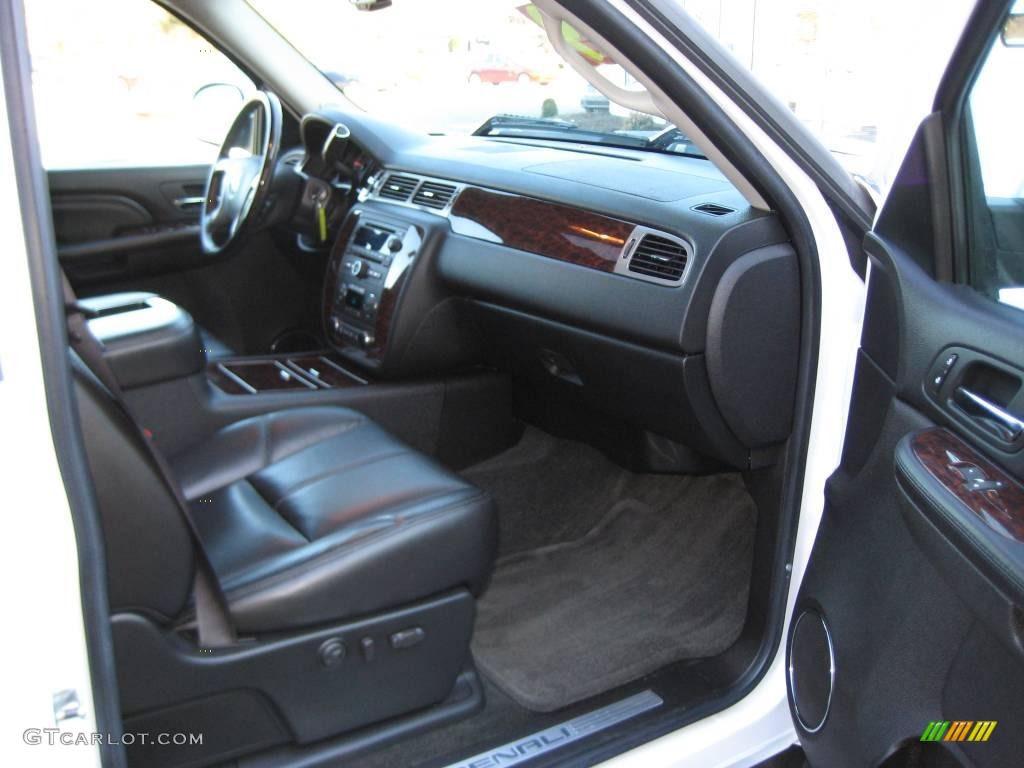 2008 Sierra 1500 Denali Crew Cab AWD - Polar White / Ebony photo #45