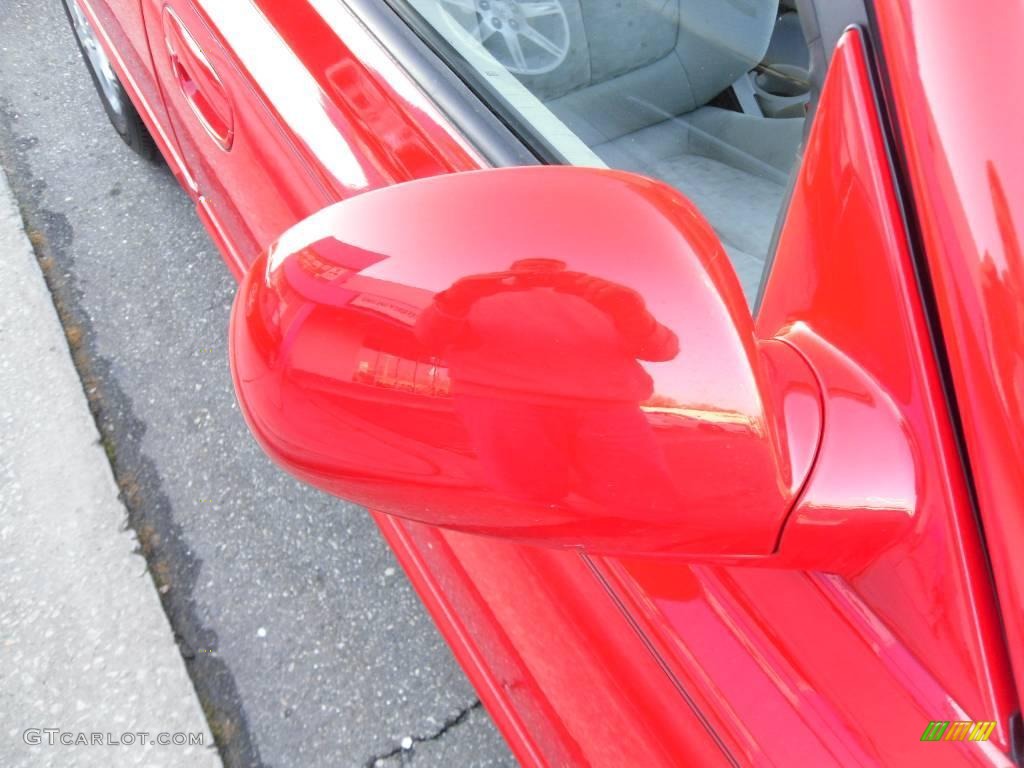 2004 Accent GL Sedan - Retro Red / Gray photo #19