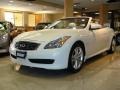 2009 Moonlight White Infiniti G 37 Convertible  photo #1