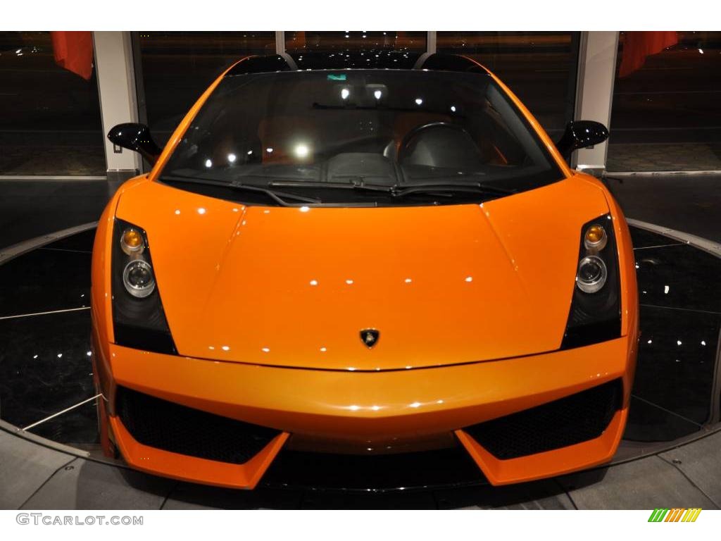 2004 Gallardo Coupe - Arancio Borealis / Nero Perseus photo #2