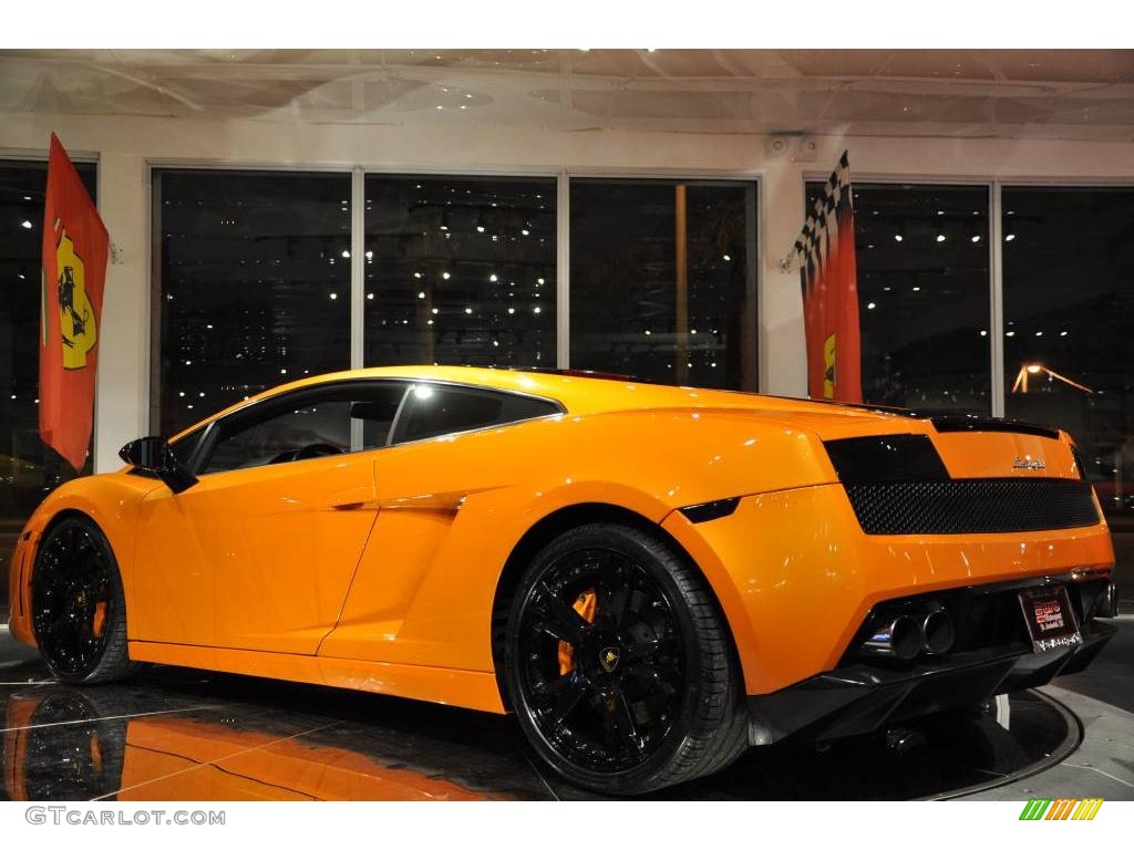2004 Gallardo Coupe - Arancio Borealis / Nero Perseus photo #5