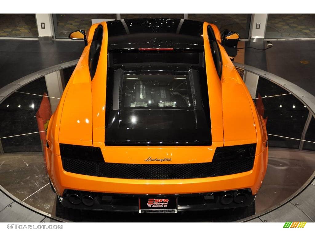 2004 Gallardo Coupe - Arancio Borealis / Nero Perseus photo #6