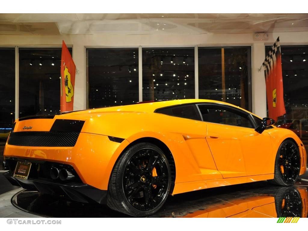 2004 Gallardo Coupe - Arancio Borealis / Nero Perseus photo #7