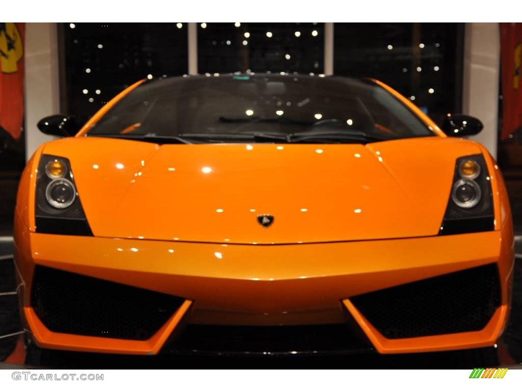 2004 Gallardo Coupe - Arancio Borealis / Nero Perseus photo #8