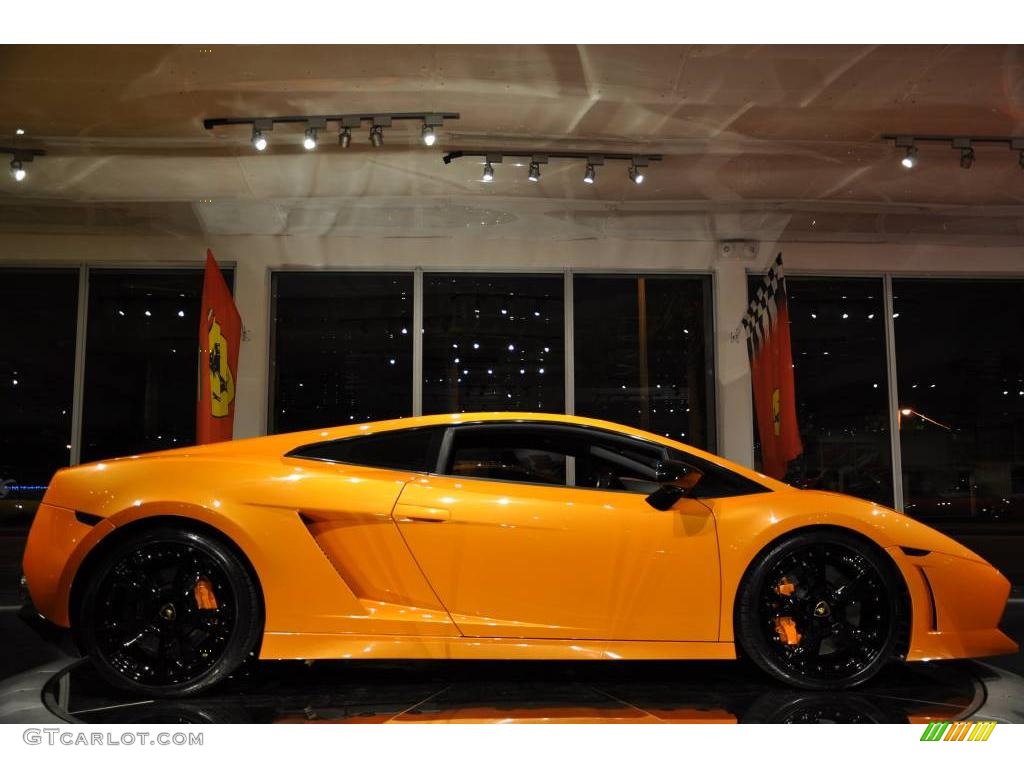 2004 Gallardo Coupe - Arancio Borealis / Nero Perseus photo #13