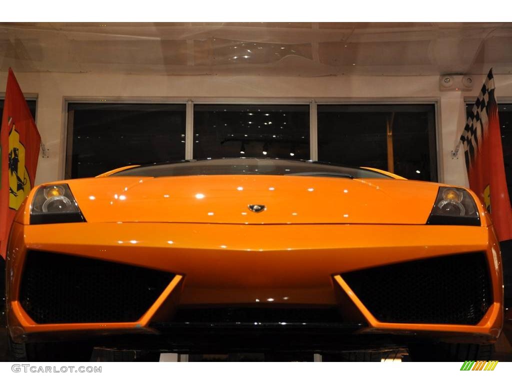 2004 Gallardo Coupe - Arancio Borealis / Nero Perseus photo #14
