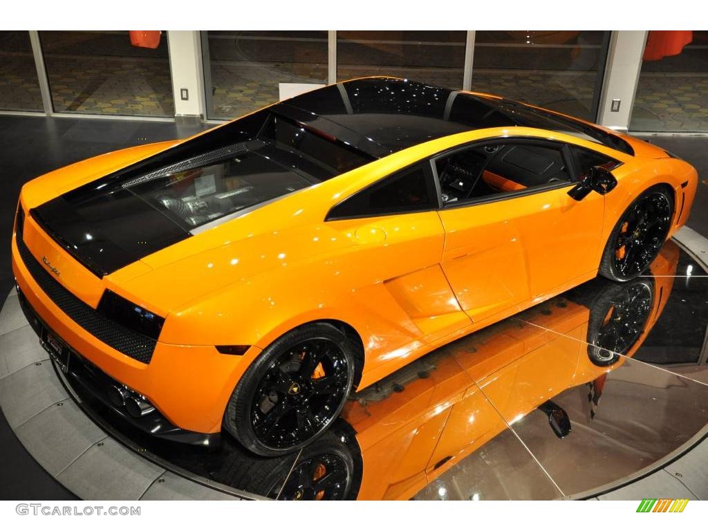 2004 Gallardo Coupe - Arancio Borealis / Nero Perseus photo #18
