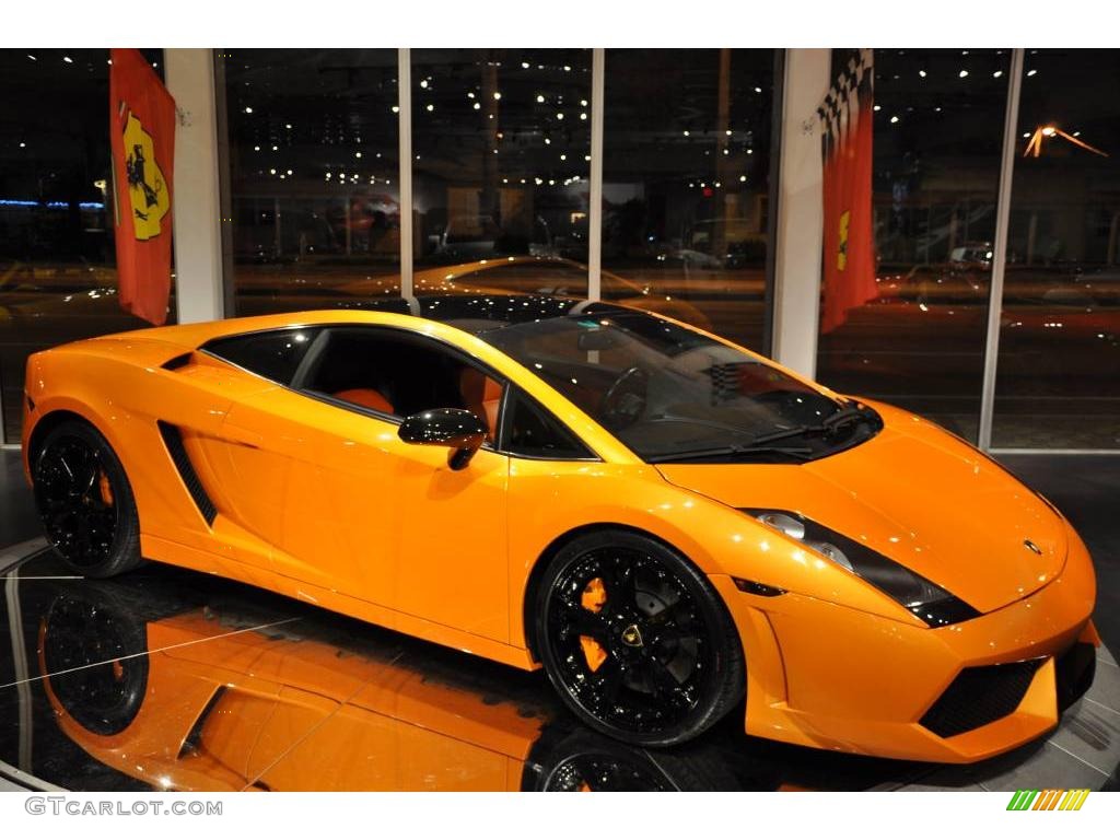 2004 Gallardo Coupe - Arancio Borealis / Nero Perseus photo #19